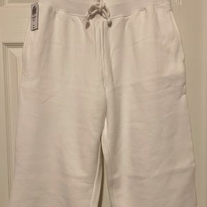New with tags, TNA cozy mega capris in white